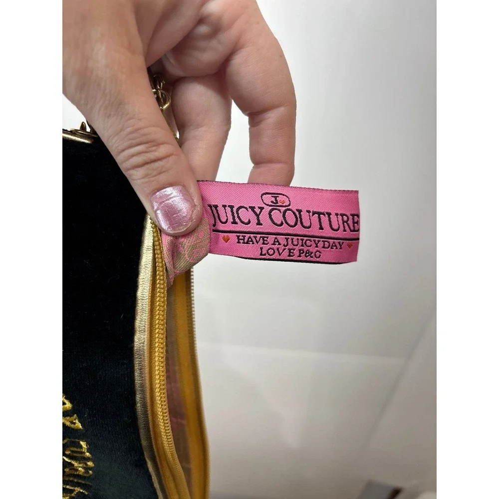 Vintage Juicy Couture Black & Gold 